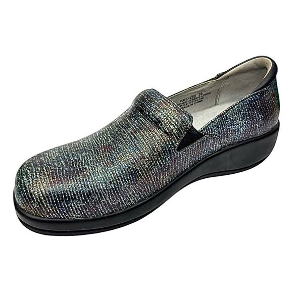 Alegria Keli Glimmer Glam Comfort Clogs US 5.5 / EU 36 Multicolored Kel-292 - Picture 8 of 9
